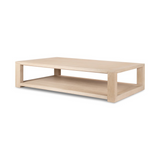 Thomas Coffee Table in Bleached Oak