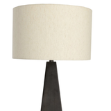 Leander Table Lamp in Antique Pewter