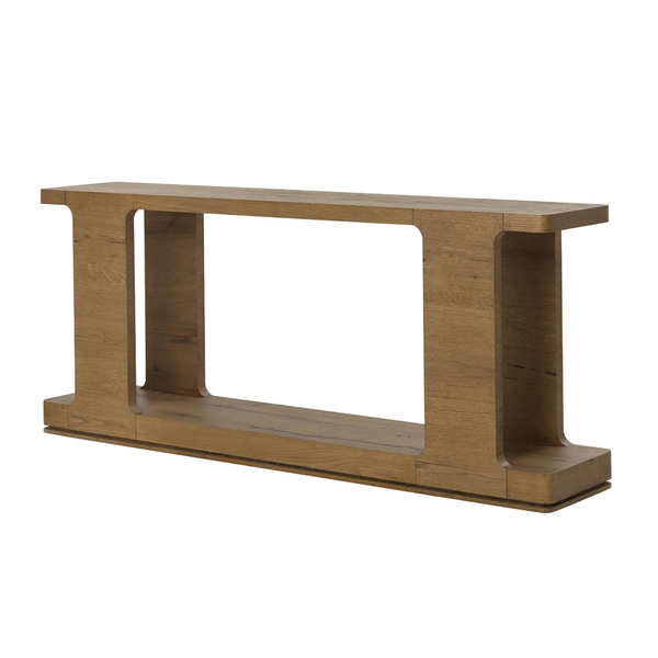 Hercules Console Table in Light Brown