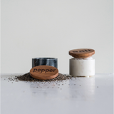 Marble Salt & Pepper Pots | Set of 2