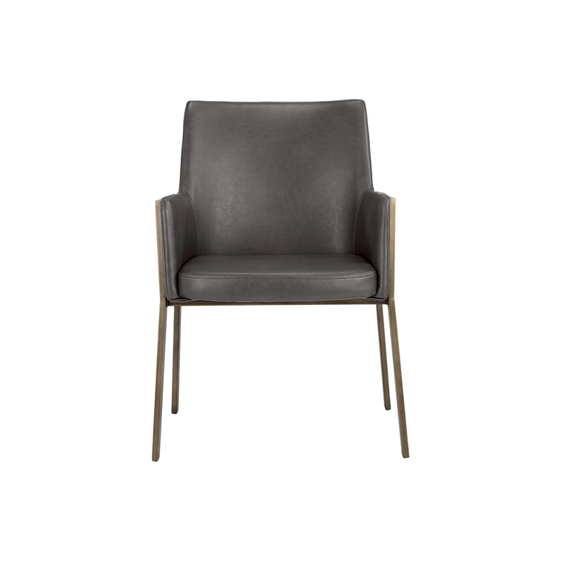 Bernadette Dining Armchair in Kendall Grey