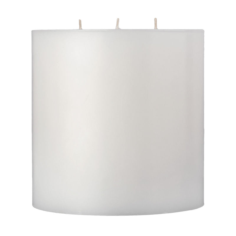 Three Wick White Candle