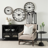 Mething Wall Clock Gray 25"
