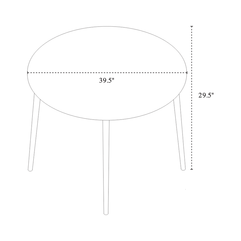 Kacia Round Dinette Table
