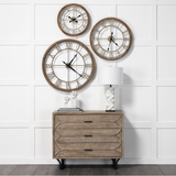 Mething Wall Clock Natural 31.5"