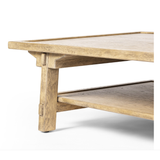 Trinity Coffee Table - Distressed Light Oak