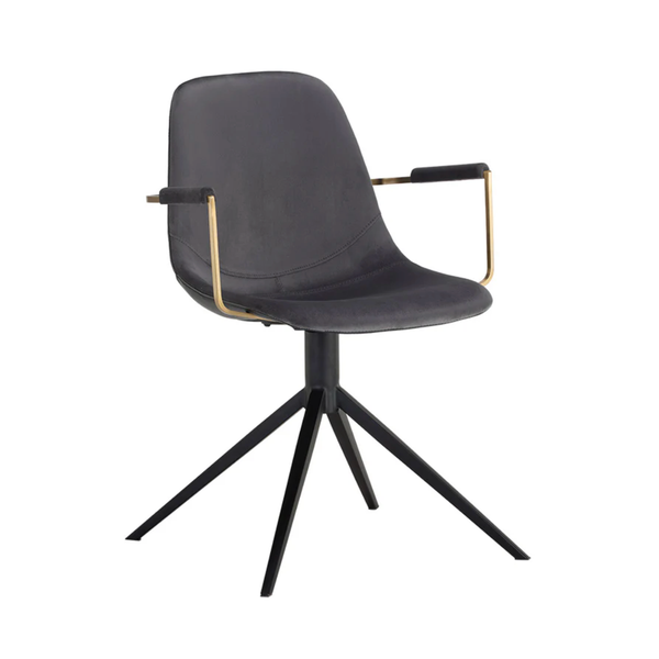 Cassius Swivel Dining Chair