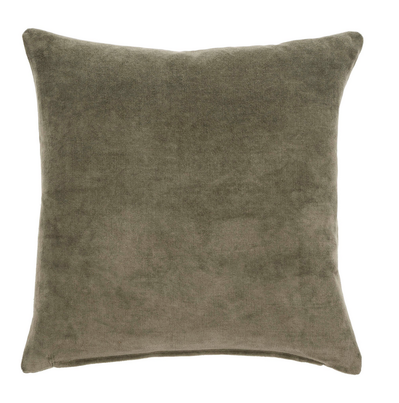 Vera Velvet Cushion 18" x 18" Cypress