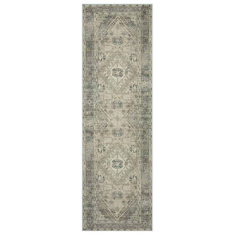 Sinclair Rug in Natural/Sage