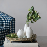 Basketweave Bud Vase