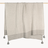 Catherine Throw in Grey