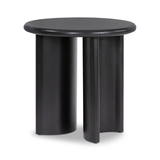 Paden End Table in Aged Black Acacia