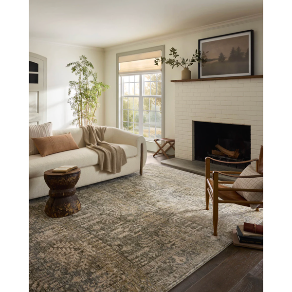 Junie Rug in Moss / Natural