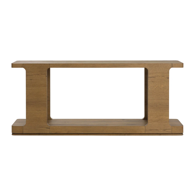 Hercules Console Table in Light Brown