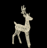Gold Micro LED Reindeer
