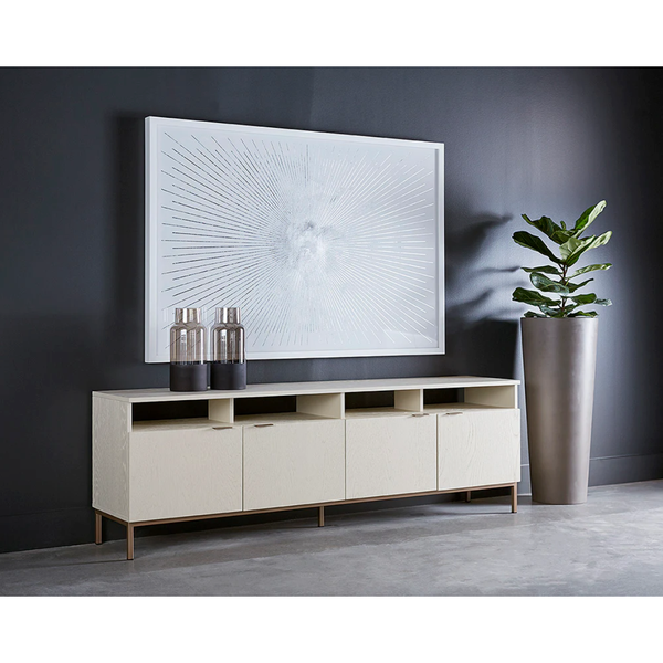 Ambrose Modular Media Console And Cabinet