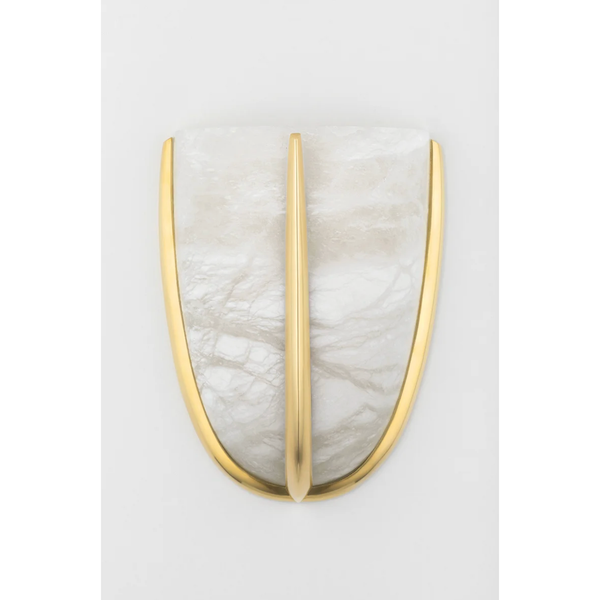 Wheatley Wall Sconce in Aged Brass