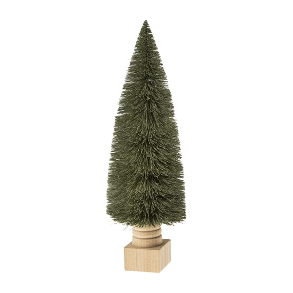 Sisal Bottle Brush Tree in Sage