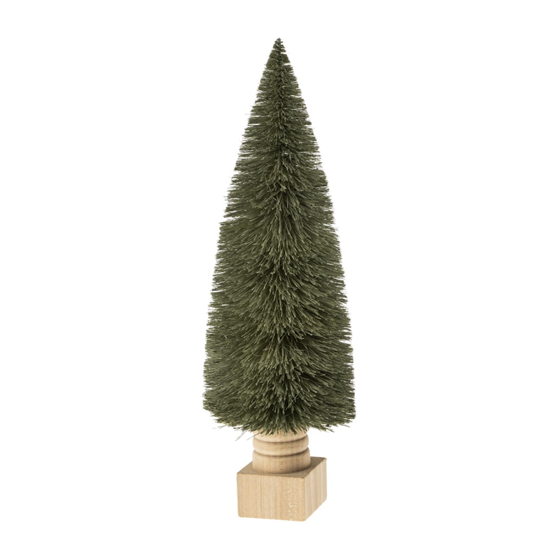 Sisal Bottle Brush Tree in Sage