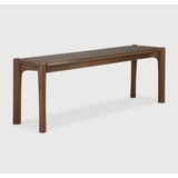 PI Bench in Teak Brown