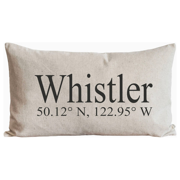 Whistler Coordinates Cushion Natural 16" x 26"