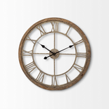 Mething Wall Clock Natural 25"