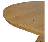 Leif Round Extension Dining Table 60"