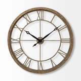 Mething Wall Clock Natural 31.5"
