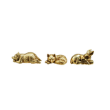Antique Gold Sleeping Animals - 3 Styles