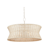 Phebe Small Chandelier in Bleached Natural