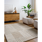 La Puna Rug in Cream/ Mist