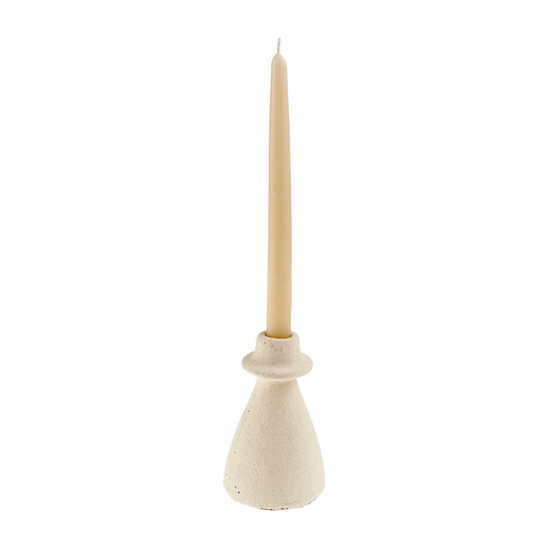 Arta Candle Holder in White