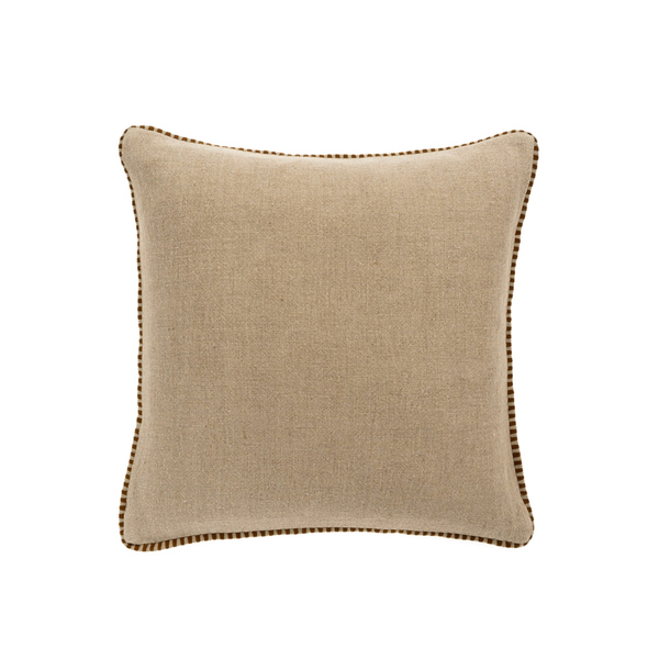 Honfleur Linen Cushion - Sienna