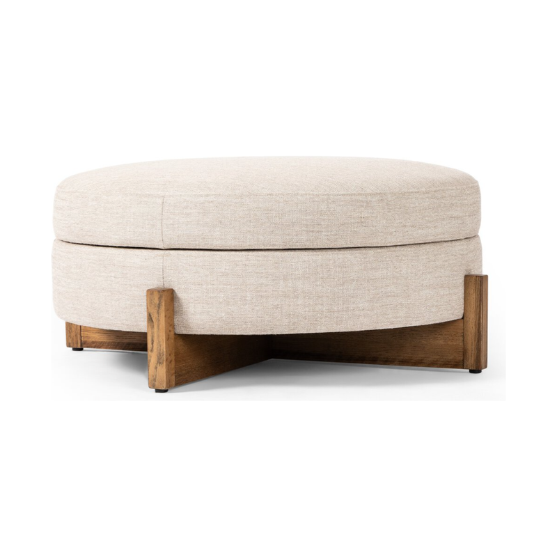 Esben Storage Ottoman Large in Alcala Wheat
