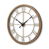 Mething Wall Clock Natural 31.5"