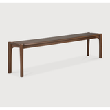 PI Bench in Teak Brown