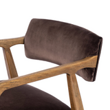 Tyler Armchair in Surrey Cocoa