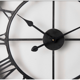 Mething Wall Clock Gray 25"