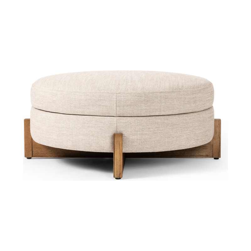 Esben Storage Ottoman Large in Alcala Wheat