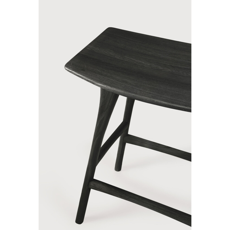 Osso Counter Stool in Oak Black