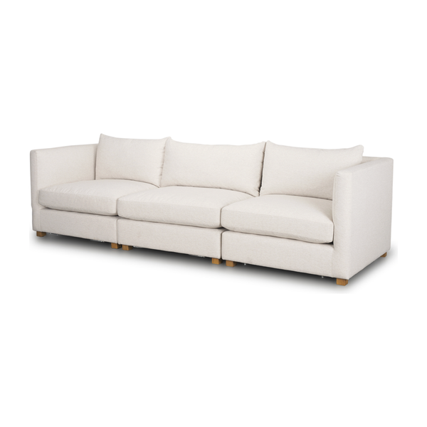 Halston 3-Piece Sofa in Oatmeal