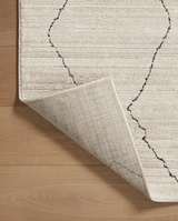 Darby Rug in Sand/Charcoal