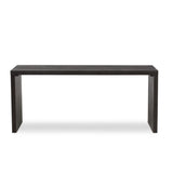 Posada Desk in Black Oak