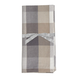 Frosted Check Napkins Set of 4 - Natural