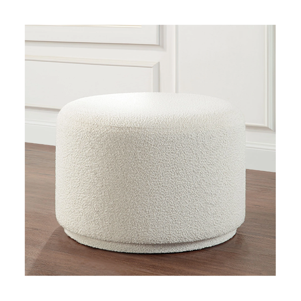 Audrina Ottoman Boucle