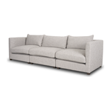 Halston 3-Piece Sofa in Light Grey