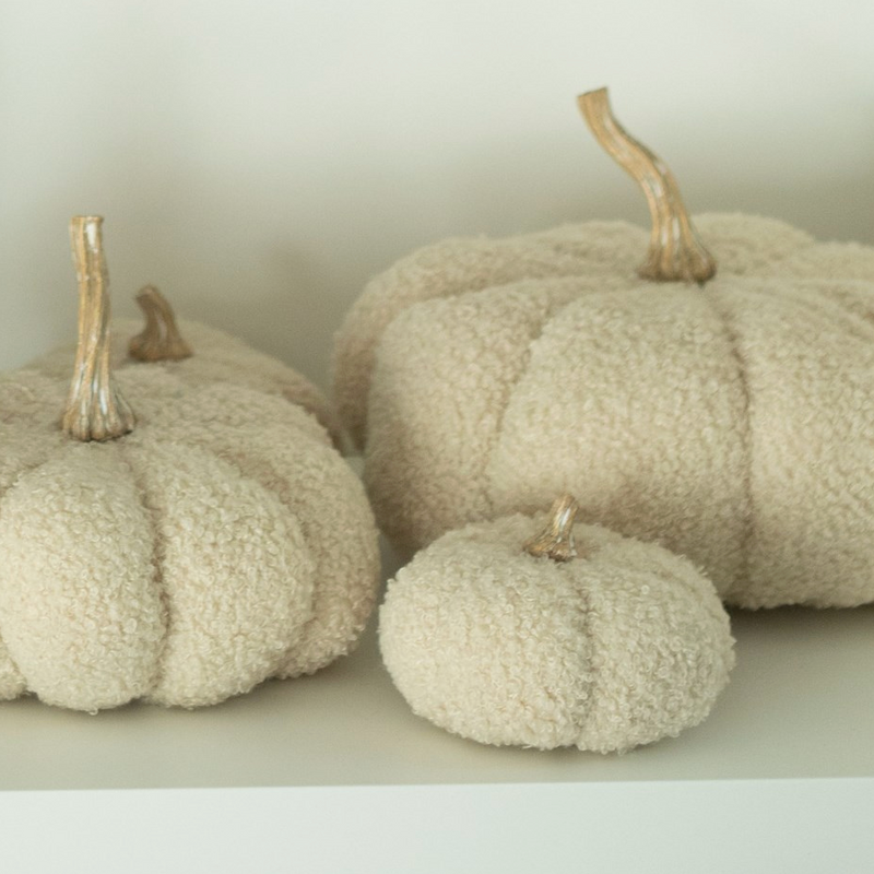 Boucle Pumpkin - Natural