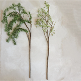 Faux Berry Branch in Green