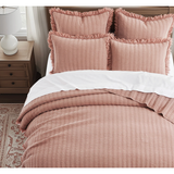 Wilhemina Quilt Set in Dusty Rose