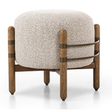 Enfield Ottoman in Astor Stone